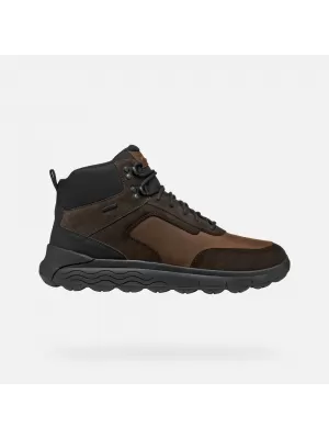 Pánske topánky GEOX SPHERICA 4X4 ABX G011178 TMAVO HNEDÁ