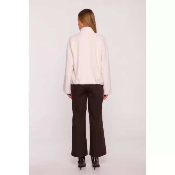  Dámsky kabát MOE M885 BÉŽOVÁ 