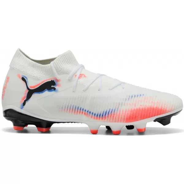  Pánske topánky PUMA FUTURE 8 MATCH FG/AG 10859301 WHITE/ BIELA/PUMA ČIERNA/ŽIARIACA ČERVENÁ 