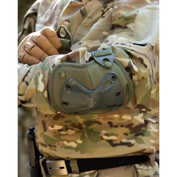  Ochranca PENTAGON TIBIA ELBOW PADS D20106 OLIVOVO ZELENÁ 
