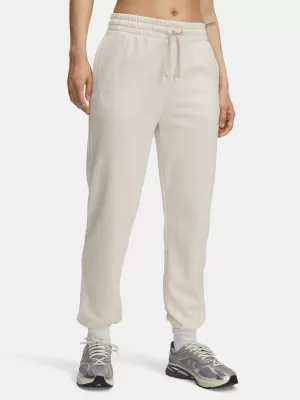Dámske tepláky UNDER ARMOUR UA RIVAL TERRY JOGGERS 1382735-783 HNEDÁ