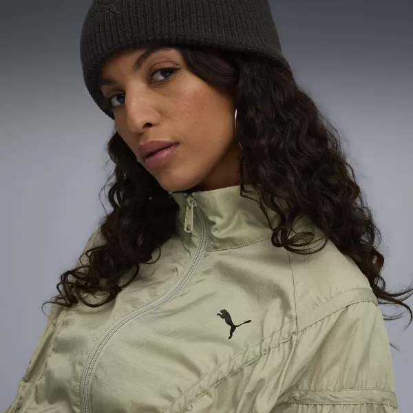  Dámska bunda PUMA DARE TO OVERSIZED WOVEN JACKET 63214882 LUX ARMÁDA 