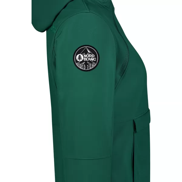  Dámska softshell Anorac NORDBLANC NBWSL8275 ZELENÝ 