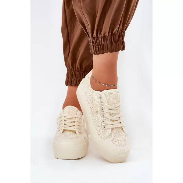  Dámske topánky BIG STAR RR274630 BÉŽOVÁ Big Star Shoes 
