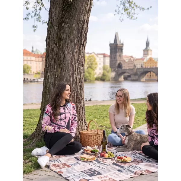  Dámska mikina KIXMI VONITA SVETLO RUŽOVÁ 