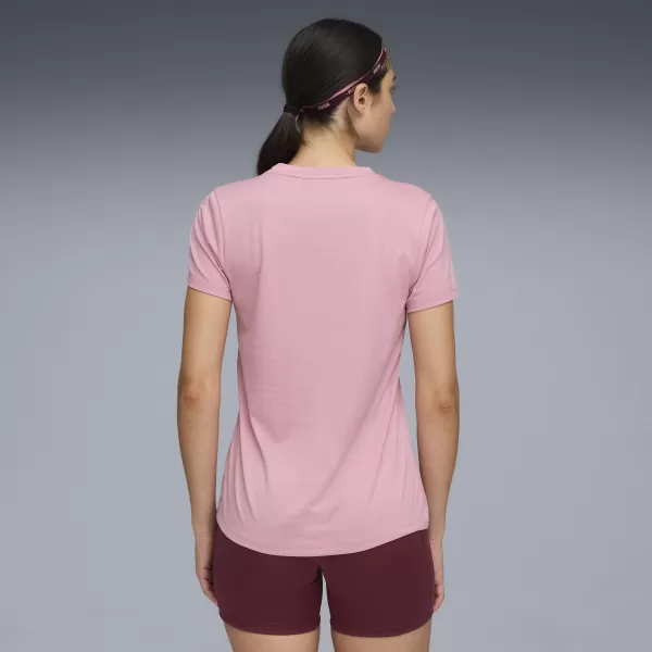  Tričko PUMA W TAD ESSENTIAL VNECK TEE 52589065 VYSTAVENÁ RUŽOVÁ 