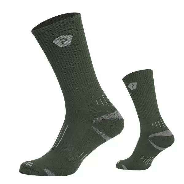  Ponožky PENTAGON IRIS COOLMAX MID SOCKS EL14011 06 EL14011 OLIVOVO ZELENÁ 