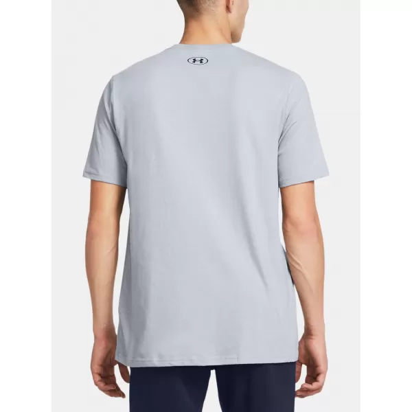  Pánske tričko UNDER ARMOUR UA GL FOUNDATION UPDATE SS 1382915-011 SIVÁ 