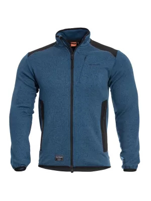 Mikina PENTAGON AMINTOR FLEECE JACKET K08028 SLOBODA MODRÁ