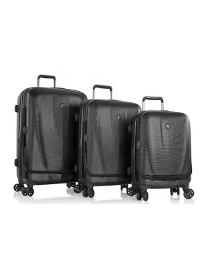 Kufor HEYS VANTAGE SMART LUGGAGE S,M,L ČIERNA