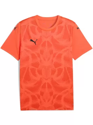 Mužský dres PUMA TEAMULTIMATE JERSEY 706280_38 NEON SUN/ NEÓNOVÉ SLNKO/ČIERNA