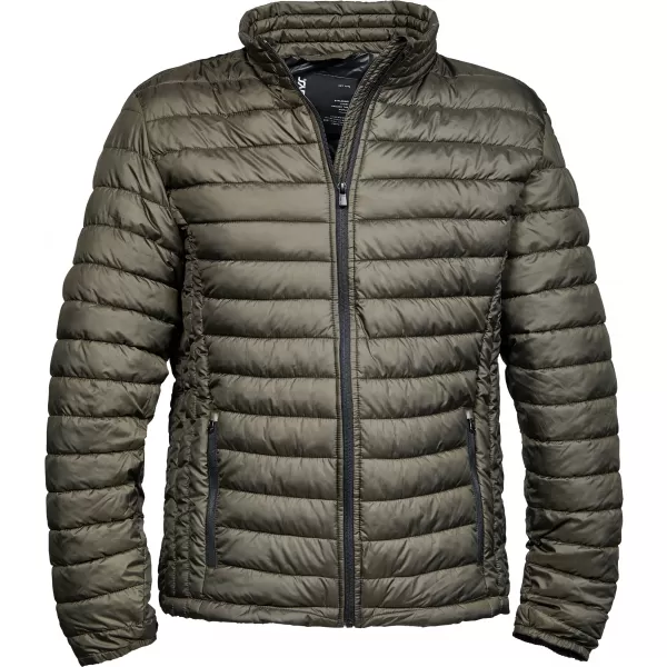  Pánska bunda TEE JAYS | TJ 9630 DARK OLIVE 