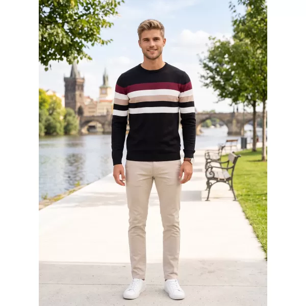  Pánsky sveter ALTISPORT GABRIEL ČIERNA 