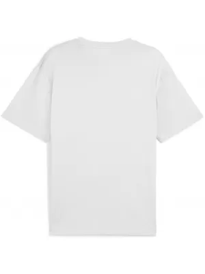Tričko PUMA ESS RELAXED SMALL NO 1 LOGO TEE 68915302 PUMOVÁ BIELA