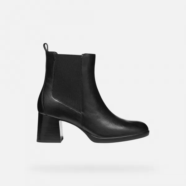  Dámske topánky GEOX WALK PLEASURE 55 G009736 ČIERNA 