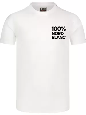 Tričko NORDBLANC CERTAINTY NBSMT8165 BIELY