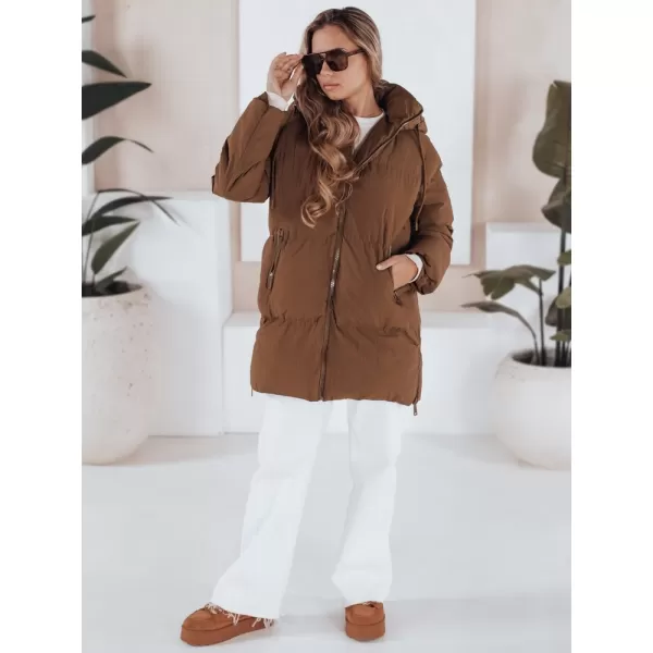  Dámska bunda DSTREET TY3245 KARAMEL 