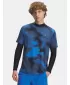 Pánske tričko UNDER ARMOUR VANISH ENERGY PRINTED SS 1383974-402 MODRÁ