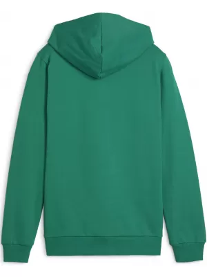 Mikina PUMA TEAMGOAL CASUALS HOODY JR 658619_05 SPORT GREEN/ ŠPORTOVÁ ZELENÁ/BIELA