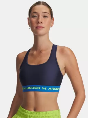 Dámska podprsenka UNDER ARMOUR CROSSBACK MID BRA 1361034-403 MODRÁ