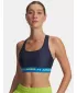 Dámska podprsenka UNDER ARMOUR CROSSBACK MID BRA 1361034-403 MODRÁ