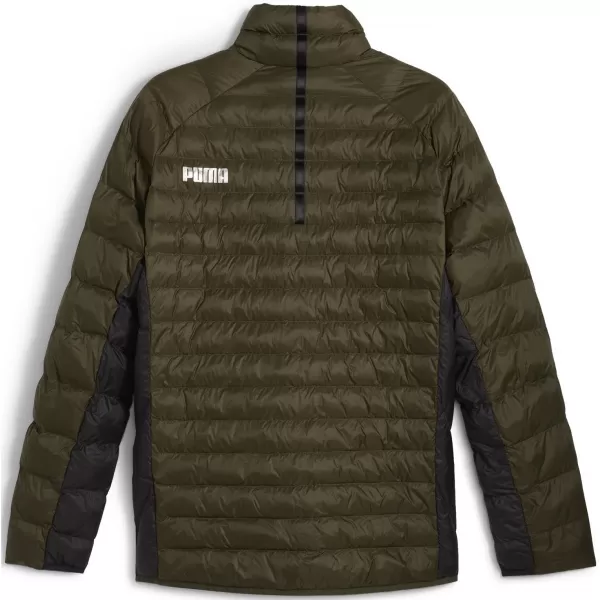  Sako PUMA PACKLITE JACKET 84935670 TMAVÁ OLIVA 