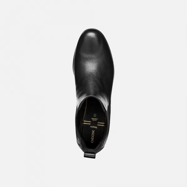  Dámske topánky GEOX WALK PLEASURE 55 G009736 ČIERNA 