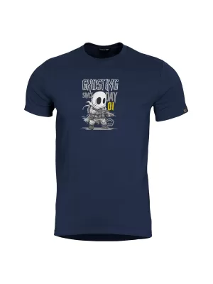 tričko PENTAGON GHOSTING T-SHIRT K09053 POLNOČNÁ MODRÁ