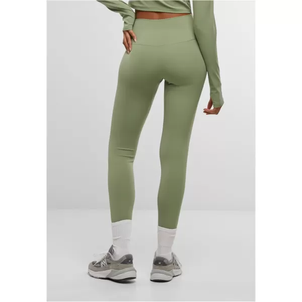  Dámske nohavice URBAN CLASSICS TB7804 GREEN 