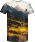 Pánska košeľa na voľný čas premium ALTISPORT VOJ/ALM116TR06 HORY S POĽOM