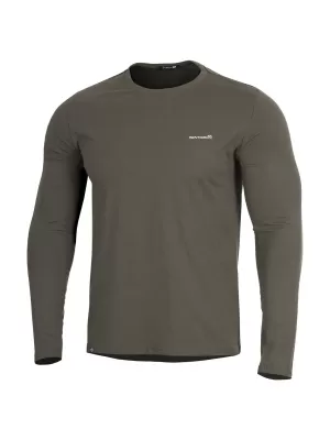 tričko PENTAGON AGERON 2.0 LONG ARM SHIRT K09029 HNEDÁ ŠEDÁ
