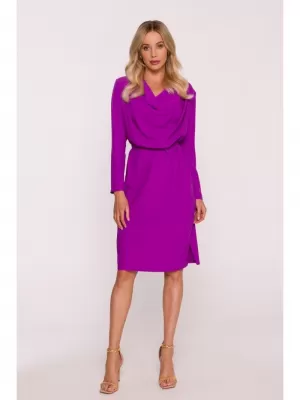 Šaty STYLOVE S428 LEVANDUĽA