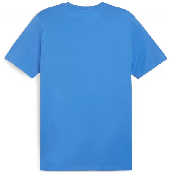  Tričko PUMA TEAMGOAL CASUALS TEE 658615_02 IGNITE BLUE/ ZAPAĽUJTE MODRÁ/PUMA BIELA 