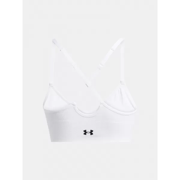  Dámska podprsenka UNDER ARMOUR VANISH SEAMLESS LOW BRA 1384417-100 BIELA 