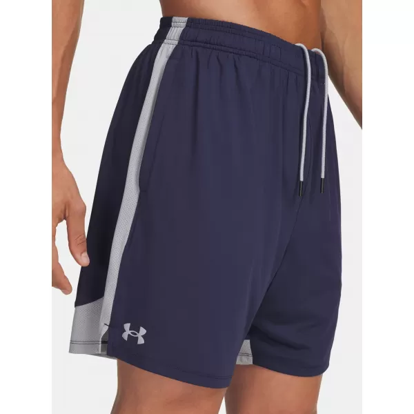  Pánske šortky UNDER ARMOUR UA TECH VENT 2IN1 SHORT 6005917-410 MODRÁ 