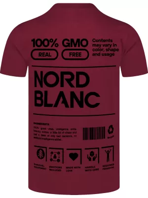 Tričko NORDBLANC CERTAINTY NBSMT8165 ČERVENÝ