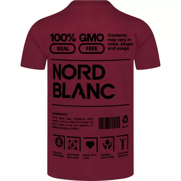  Tričko NORDBLANC CERTAINTY NBSMT8165 ČERVENÝ 