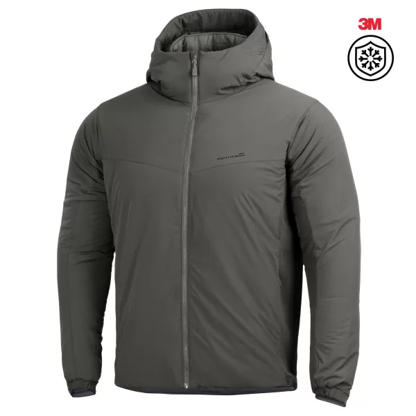  Bunda PENTAGON PANTHIRAS V2.0 3M G INSULATION K08032 ŠKVÁROVÁ ŠEDÁ 