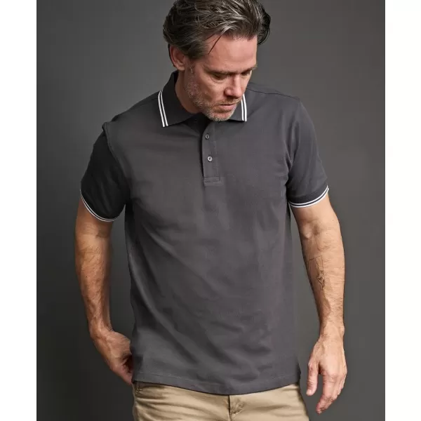  Pánske tričko TEE JAYS | TJ 1407 WHITE/NAVY 
