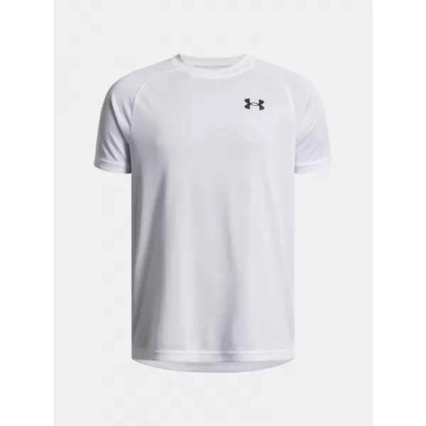  Chlapčenské tričko UNDER ARMOUR UA TECH 2.0 SS 1363284-100 BIELA 
