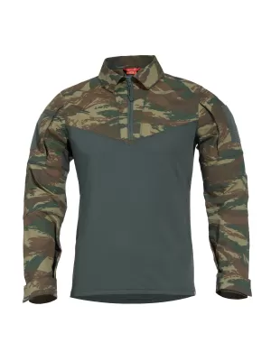 Pánske tričko s dlhým rukávom PENTAGON RANGER SHIRT K02013 ŠEDÁ KAMUFLÁŽ