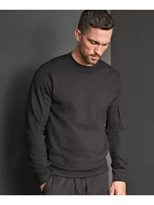 Pánska mikina TEE JAYS | TJ 5700 BLACK