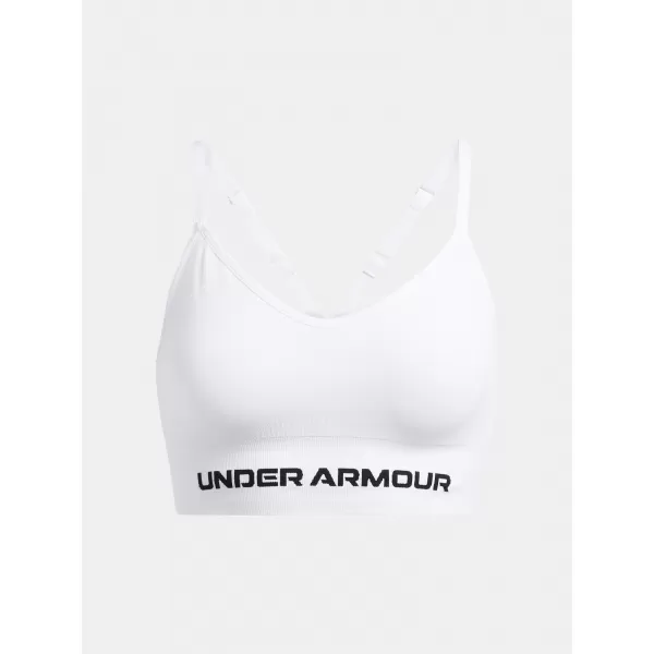  Dámska podprsenka UNDER ARMOUR VANISH SEAMLESS LOW BRA 1384417-100 BIELA 