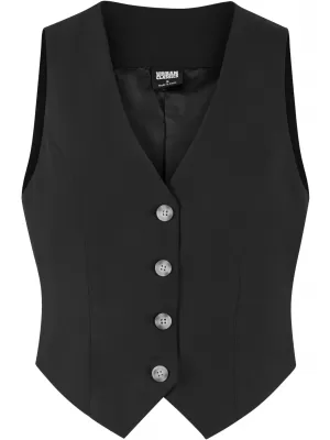 Dámska vesta URBAN CLASSICS TB7195 ČIERNA