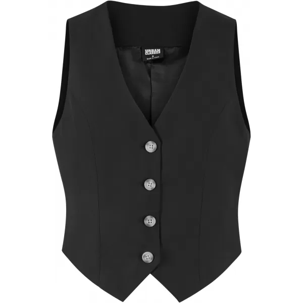  Dámska vesta URBAN CLASSICS TB7195 ČIERNA 