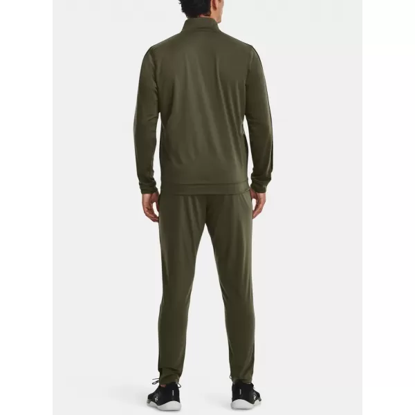  Pánska súprava UNDER ARMOUR UA KNIT TRACK SUIT 1357139-390 ZELENÁ 
