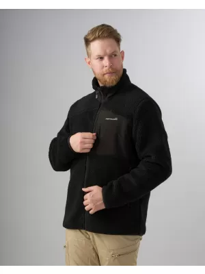 Fleecová mikina PENTAGON SUMMIT SHERPA FLEECE K08063 HNEDÁ ŠEDÁ