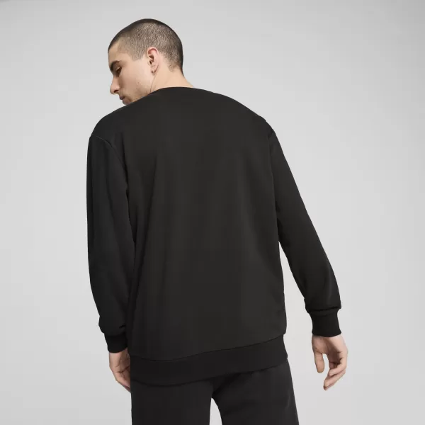  Pánska mikina PUMA POWER GRAPHIC CREW 68275101 PUMA BLACK 