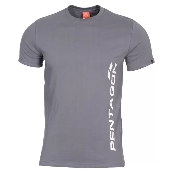  tričko PENTAGON VERTICAL K09012 VLK/SIVÁ 