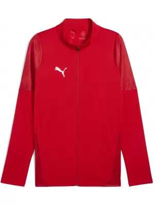Pánská bunda PUMA TEAMCUP TRAINING JACKET 659165_01 PUMA RED/PUMA STRIEBRO